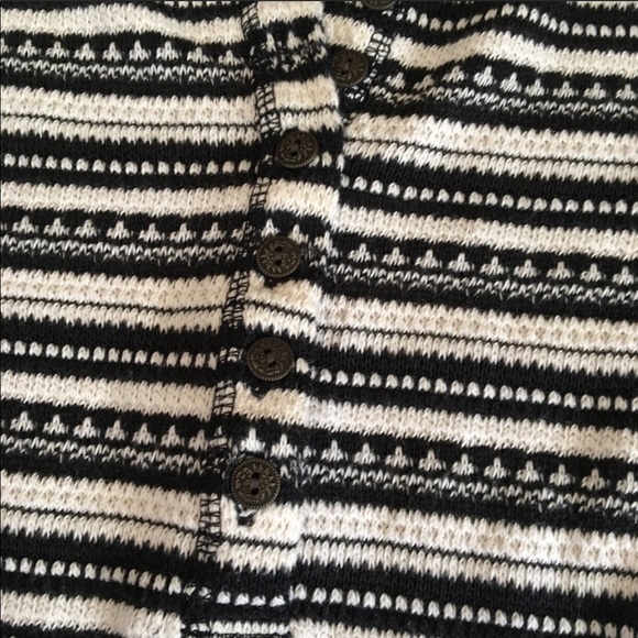 Lucky Brand stripe long sleeve tee size small - Picture 2 of 6